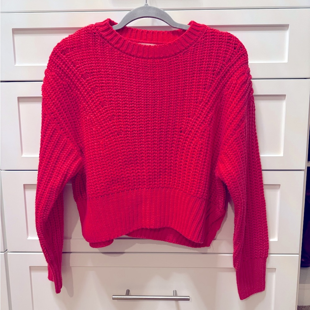 Jessica Simpson pink sweater size small